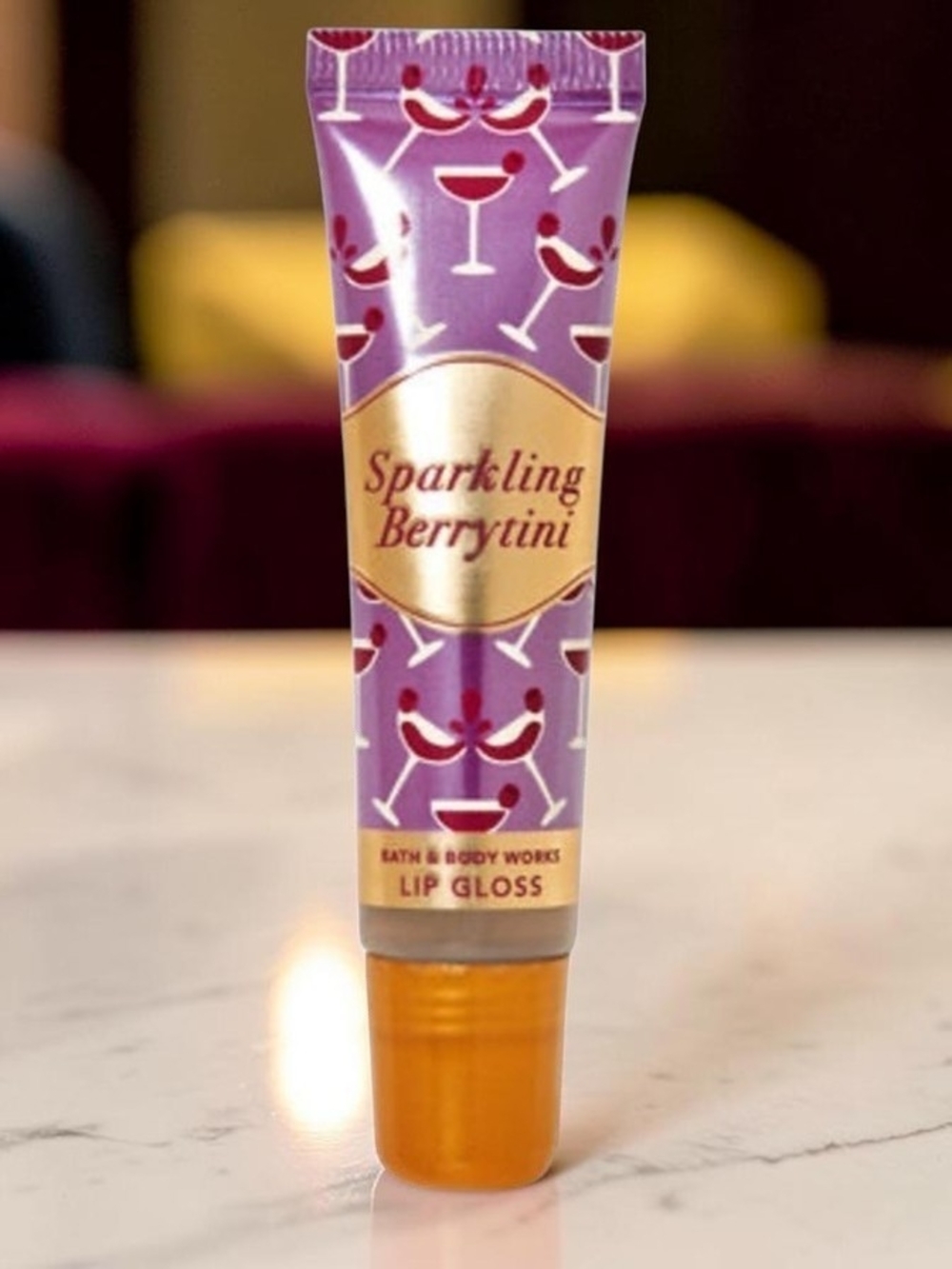 Bath & Body Works Sparkling Berrytini Lip Gloss Tube